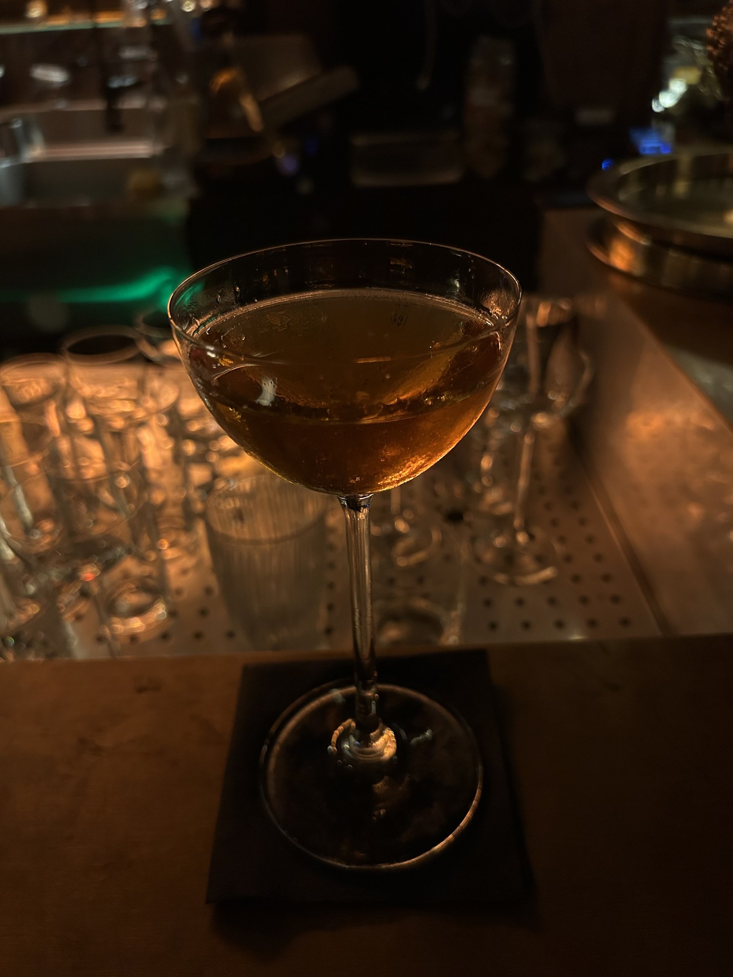 Mezcal Manhattan