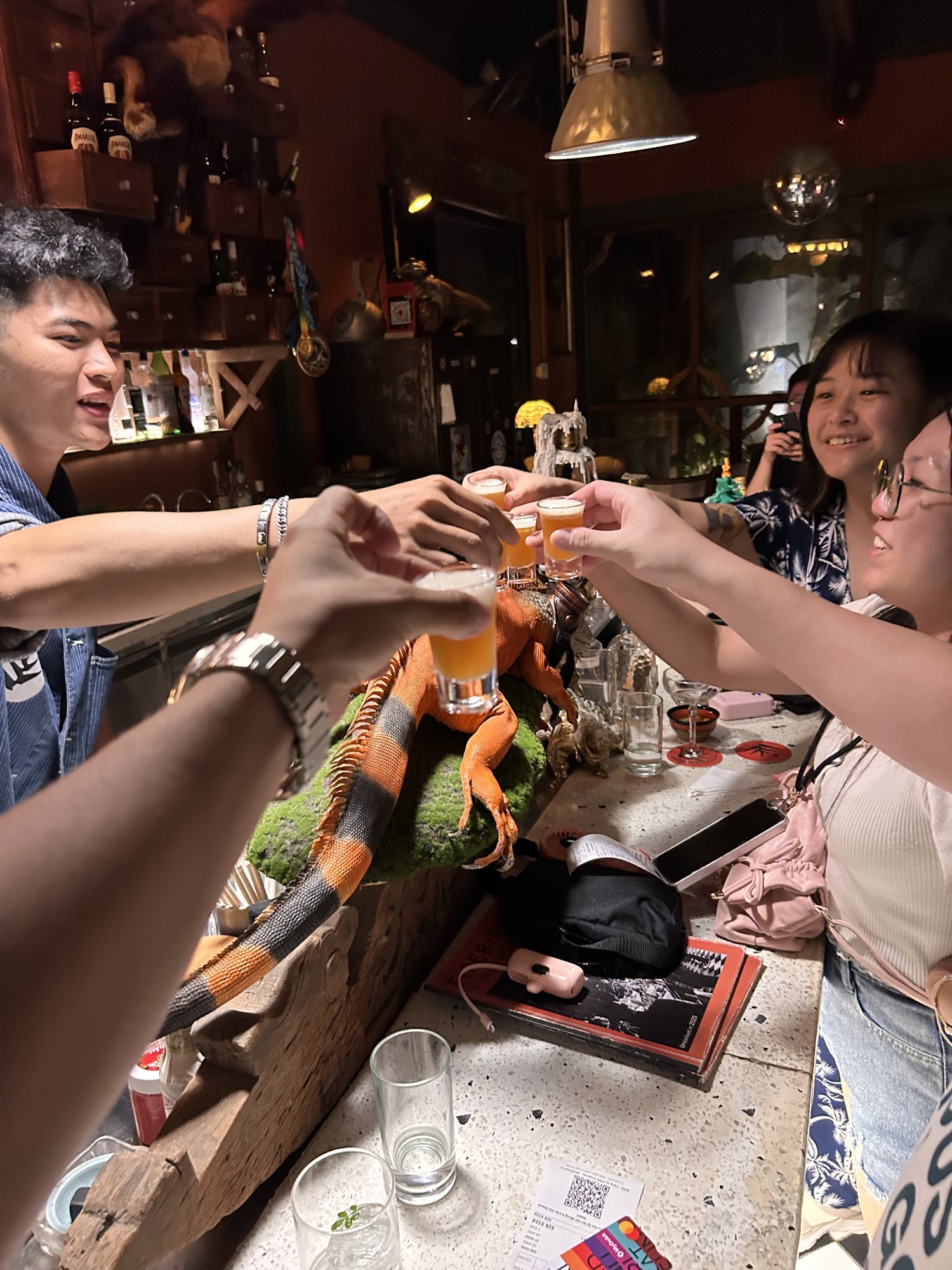 Birthday shots shared at Firebirds – Tropical Origin