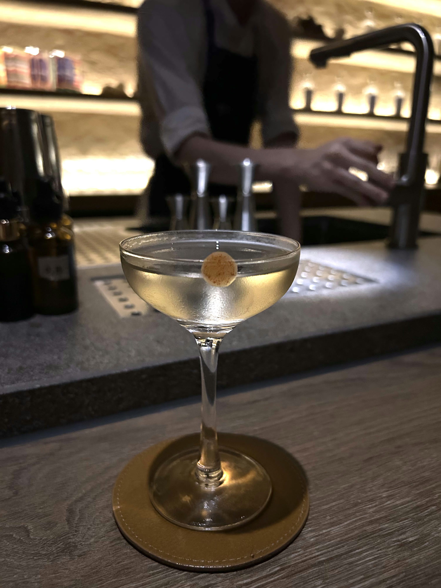 Caprese cocktail at Zest